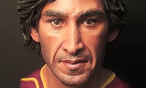 Johnathan Thurston Clay Sculpture Timelapse