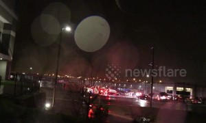 Two dead when part of Amazon building collapses in Baltimore