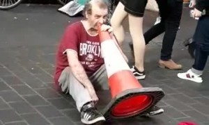 Traffic Cone Street Performance