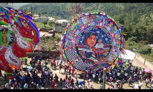 Guatemalans celebrate Day of the Dead with a giant kite festival