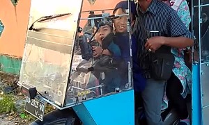 Custom Motorcycle Complete with Enclosed Cabin