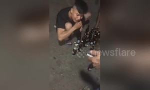 This man can open 24 bottles with his teeth in less than a minute