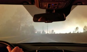 Escaping from Paradise Wildfire