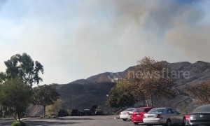 Hills around Pepperdine University charred as Woolsley Fire devastates Malibu