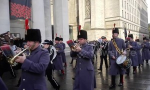 Manchester marks Armistice Day with parade