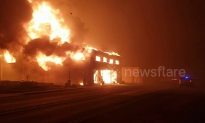 Dramatic new footage emerges of Camp Fire burning Paradise