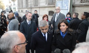 Mayors of London and Paris hold anniversary vigil for Bataclan terror victims