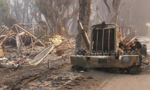 Footage shows aftermath of devastating Woolsey Fire