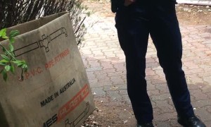 Police Confront Man at House