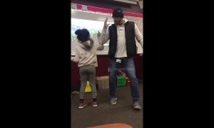 US teacher learns amazing secret handshakes for all his students