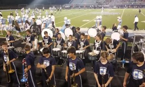 Trombone Routine with a Hint of Danger