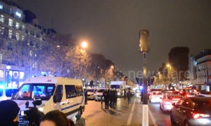Paramedics block Paris' Champs-Elysees in protest over reforms