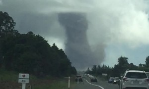 Couple Captures Huge Tornado in New Zealand
