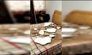 Magnitude-6.2 quake triggers evacuations and crumbling buildings in China