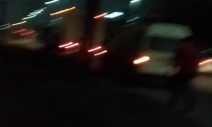 Train Crashes into Car in Mexico