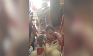 Sleepy Baby Still Wants to Play