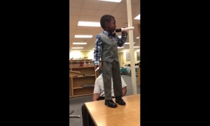 4-year-old's motivational speech about importance of reading