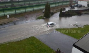 Flash floods strike central Germany