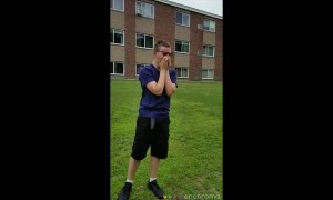 Teen Astonished by Effects of Enchroma Glasses