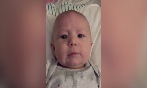 Little Baby Tries her Best to Say "I Love You"!