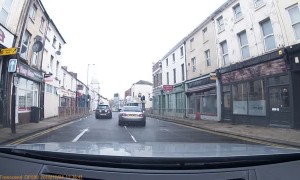 Impatient Driver Crashes Car
