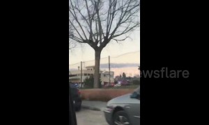 Two dead after small plane crashes into petrol station in Catalonia, Spain