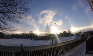 Three Suns in the Sky