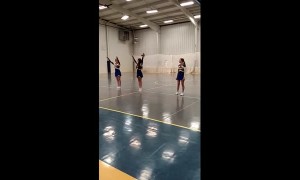 Soldier comes homes and surprises little sister for Christmas