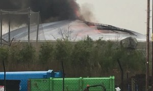Fire at Chester Zoo