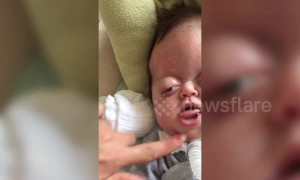 Severely disabled baby girl called a "monster" by online trolls