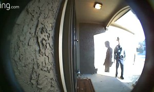 Highway Patrol Delivers Holiday Parcel