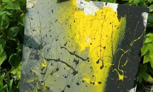 Painting While Skydiving