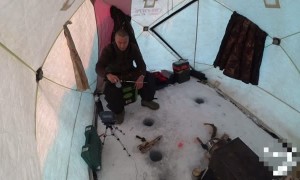 Ice Fishing Fail