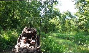 They got stuck in the mud and needed pulled out!!