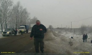Roadside Rollover in Russia