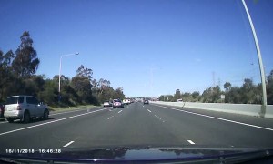 Disgruntled Drivers Swerve on Highway