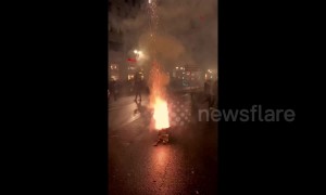 Berlin celebrates New Year 2019 in style