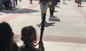 Girl Has Star Wars Dreams Come True at Disney World