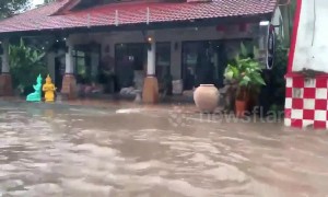 Severe flooding hits Ko Samui in Thailand after tropical storm