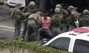 Exclusive footage shows moment man barricaded at Culver City motel is removed by officers after shooting