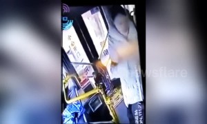 Woman chucks hot water on bus driver for missing her stop