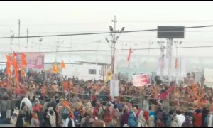 12 million Hindu pilgrims begin to pour in for ritual bath in North India