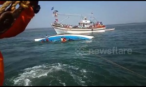 Eight dead, one missing as ferry capsizes off south India