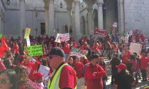 Celebrations as LA teachers and school district reach tentative deal to end strike
