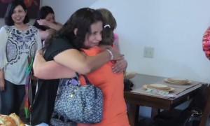 Sisters reunited after being apart for 25 years