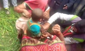 Two-year-old boy rescued after falling in 70-foot-deep borehole