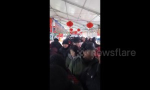 Markets are heaving as thousands do shopping for Chinese New Year