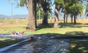 Doing Doughnuts With the Digger