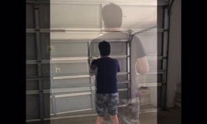 Singer Gets Startled