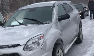 Massive Pile Up Closes Canadian Highway